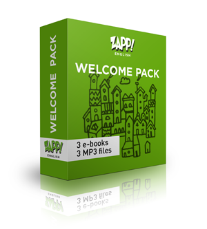 The free Zapp! English Welcome Pack